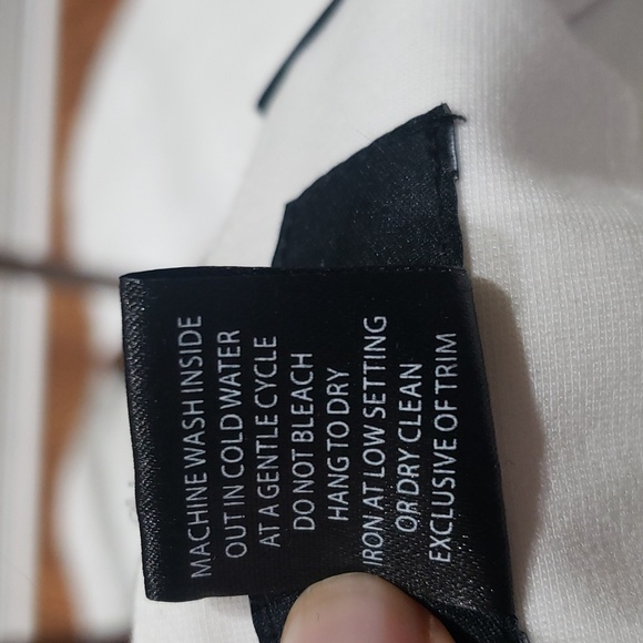 Nwt JNY size 10 white wide legs strechy pants - Picture 11 of 11